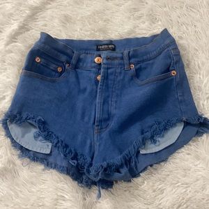 fashion nova high waist shorts